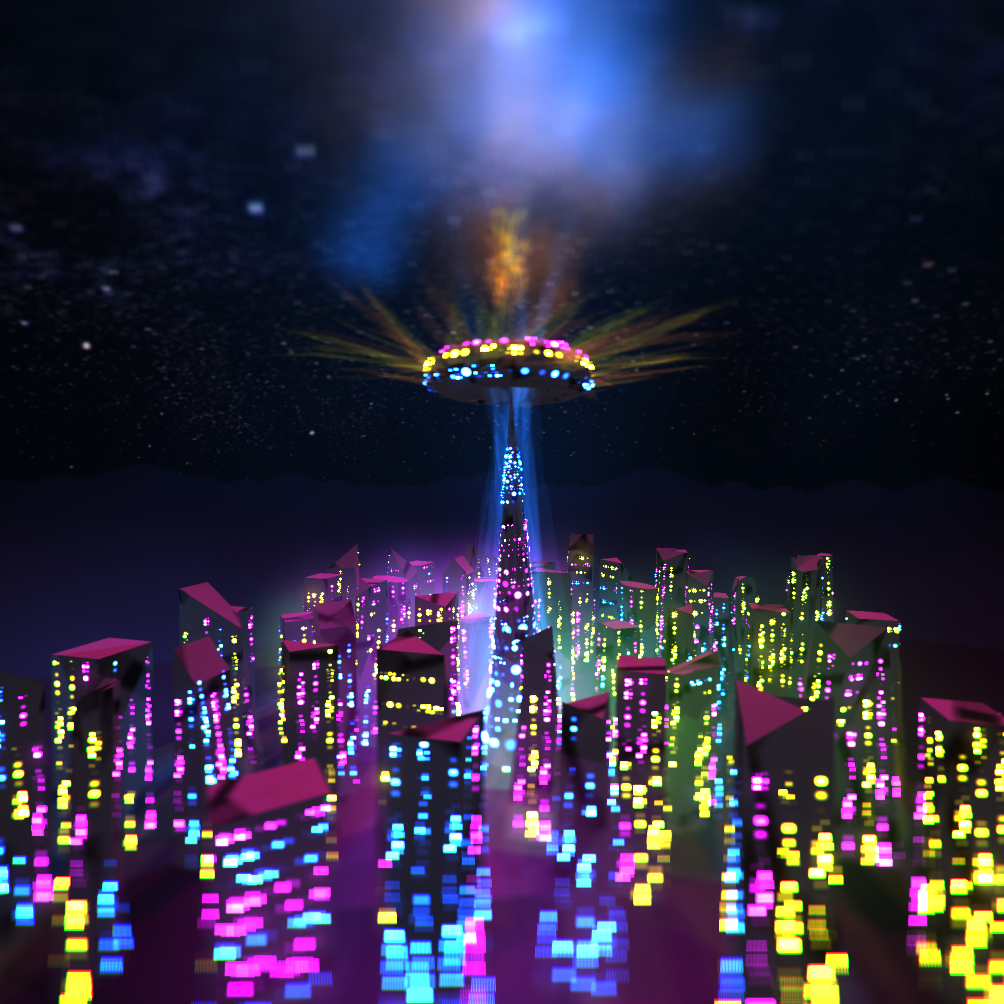 VR art by wildc4rd-city of light 4